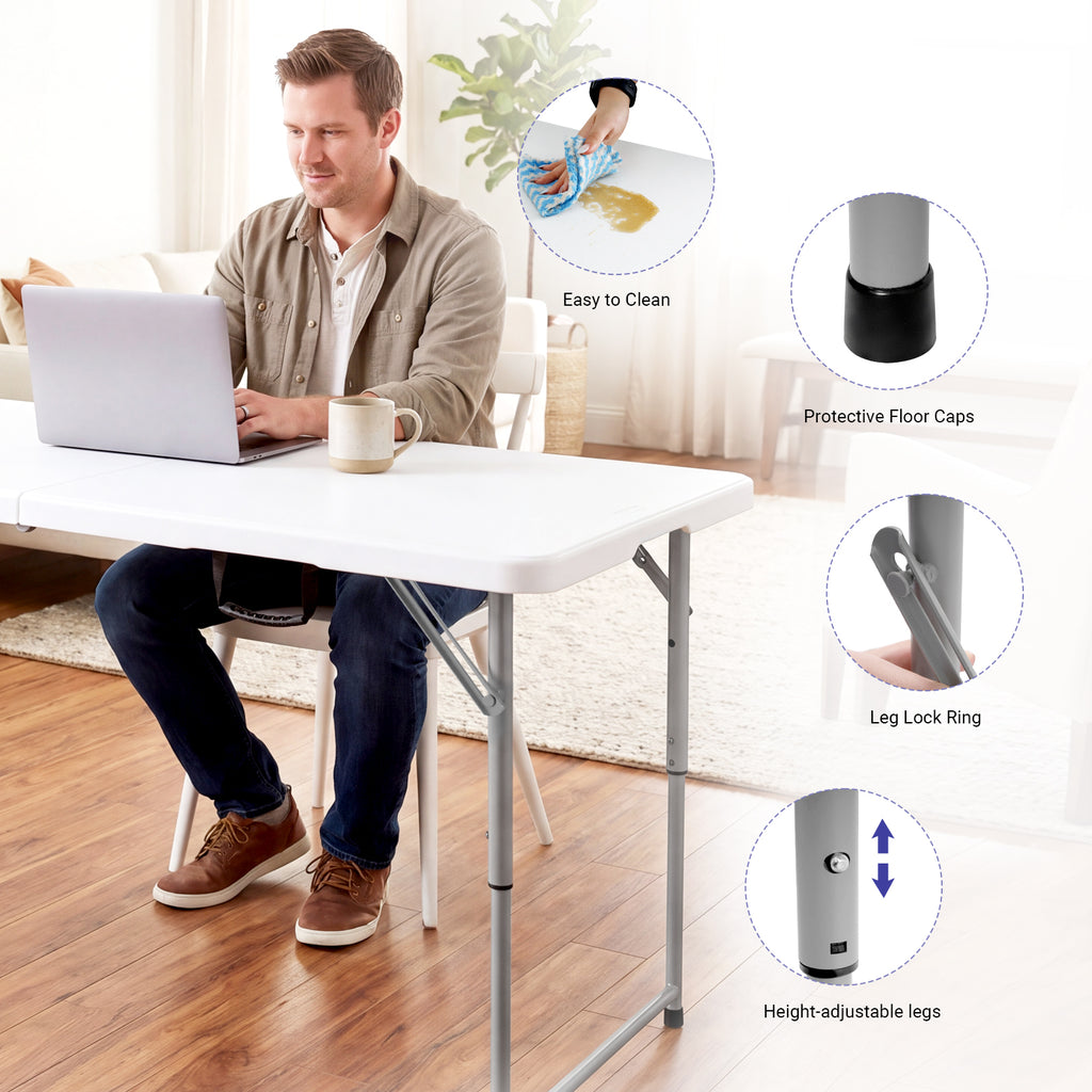 4FT Folding Table