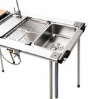 IGT 1 Unit Stainless Steel Sink Cover