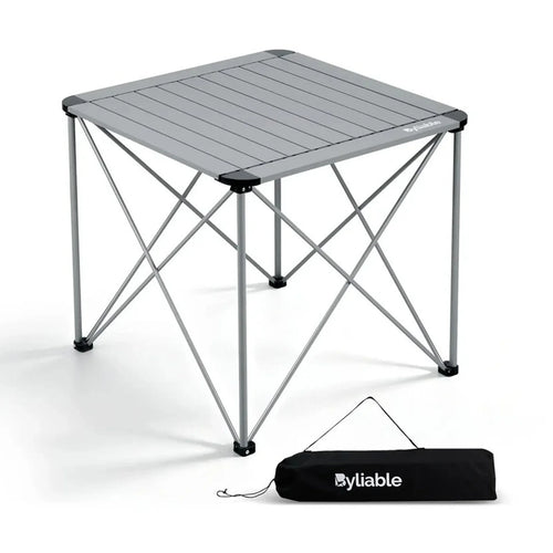 25.3" Portable Square Camping Table