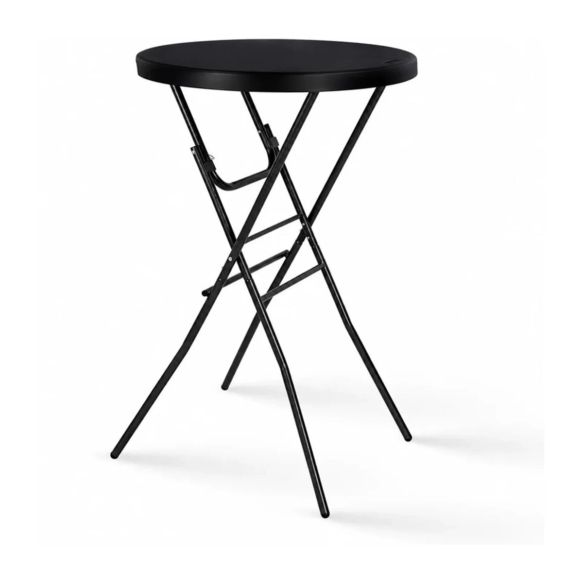 28" Round Folding Cocktail Table-2
