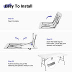 6FT Folding Table