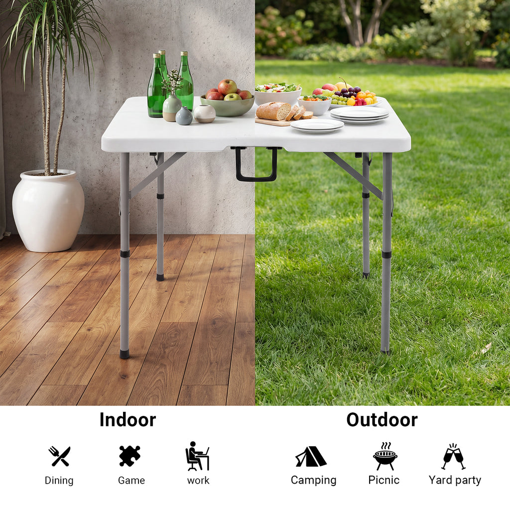 34" Square Folding Table