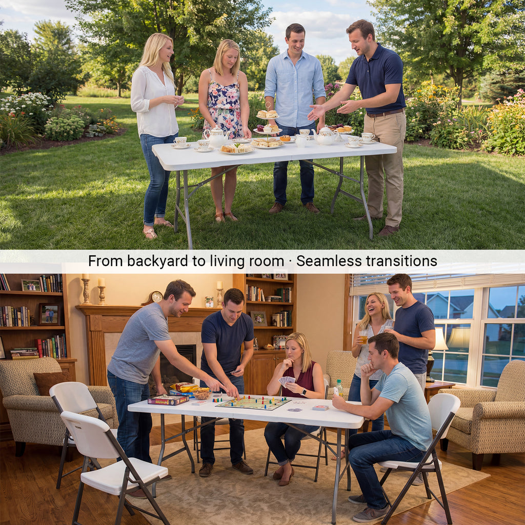 6FT Folding Table