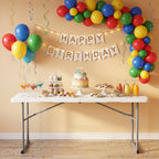 6FT Narrow Folding Table