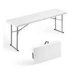 6FT Narrow Folding Table-1