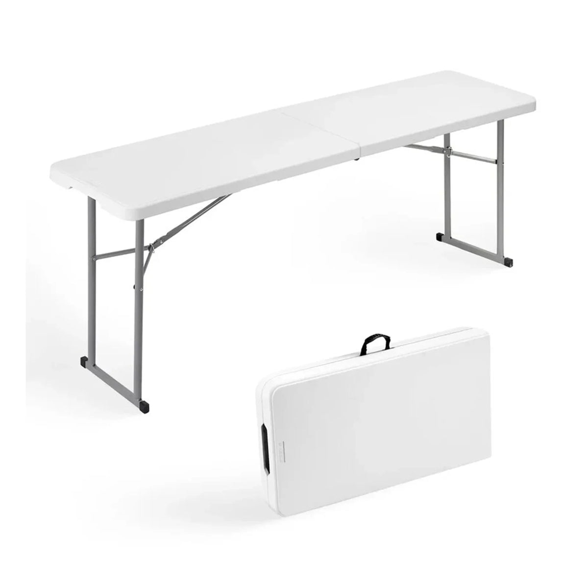 6FT Narrow Folding Table-1