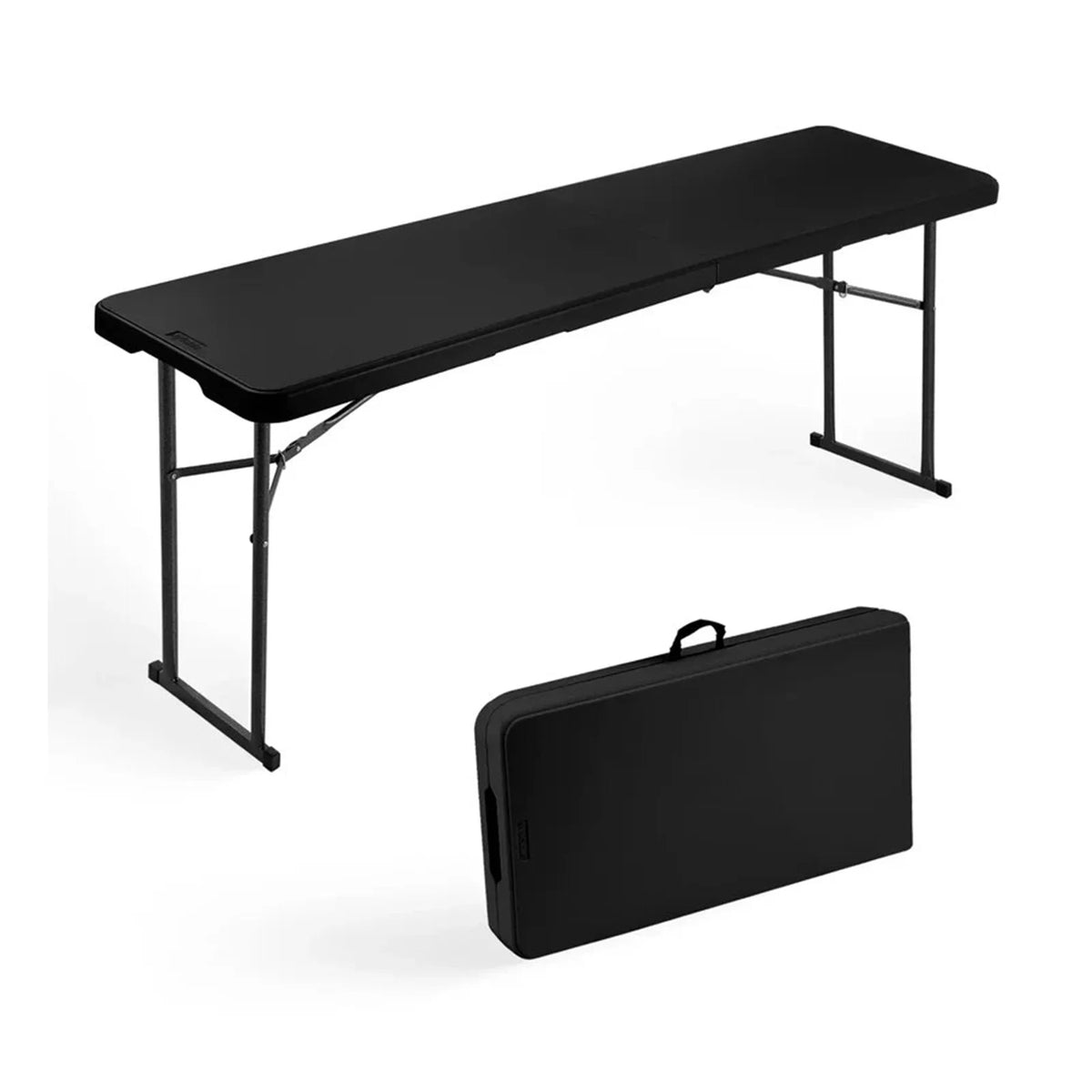 6FT Narrow Folding Table-2