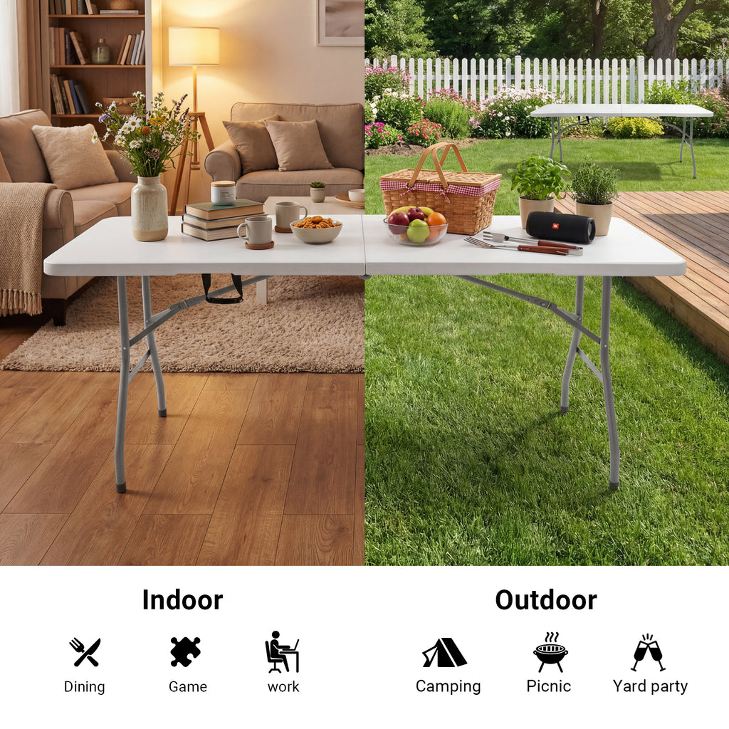 6FT Folding Table