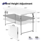 4FT Folding Table