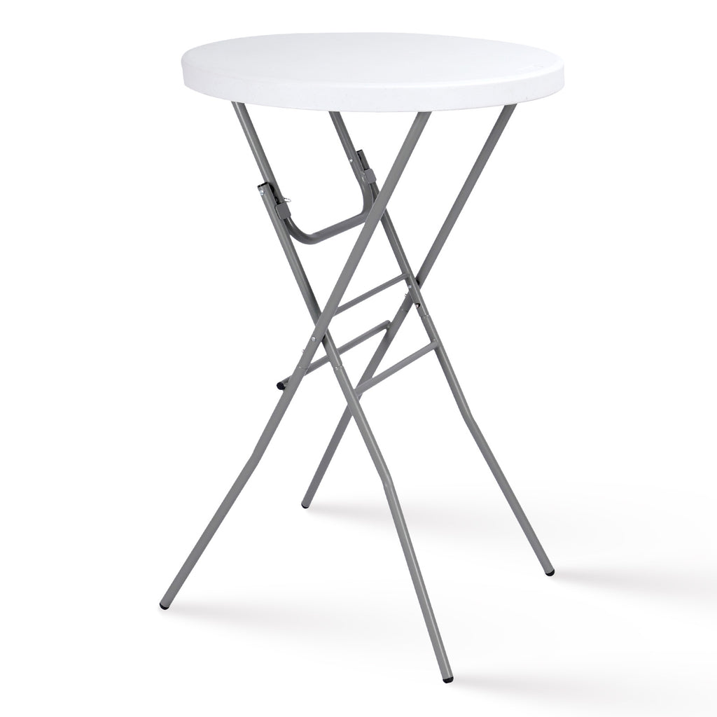 28" Round Folding Cocktail Table