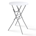 28" Round Folding Cocktail Table