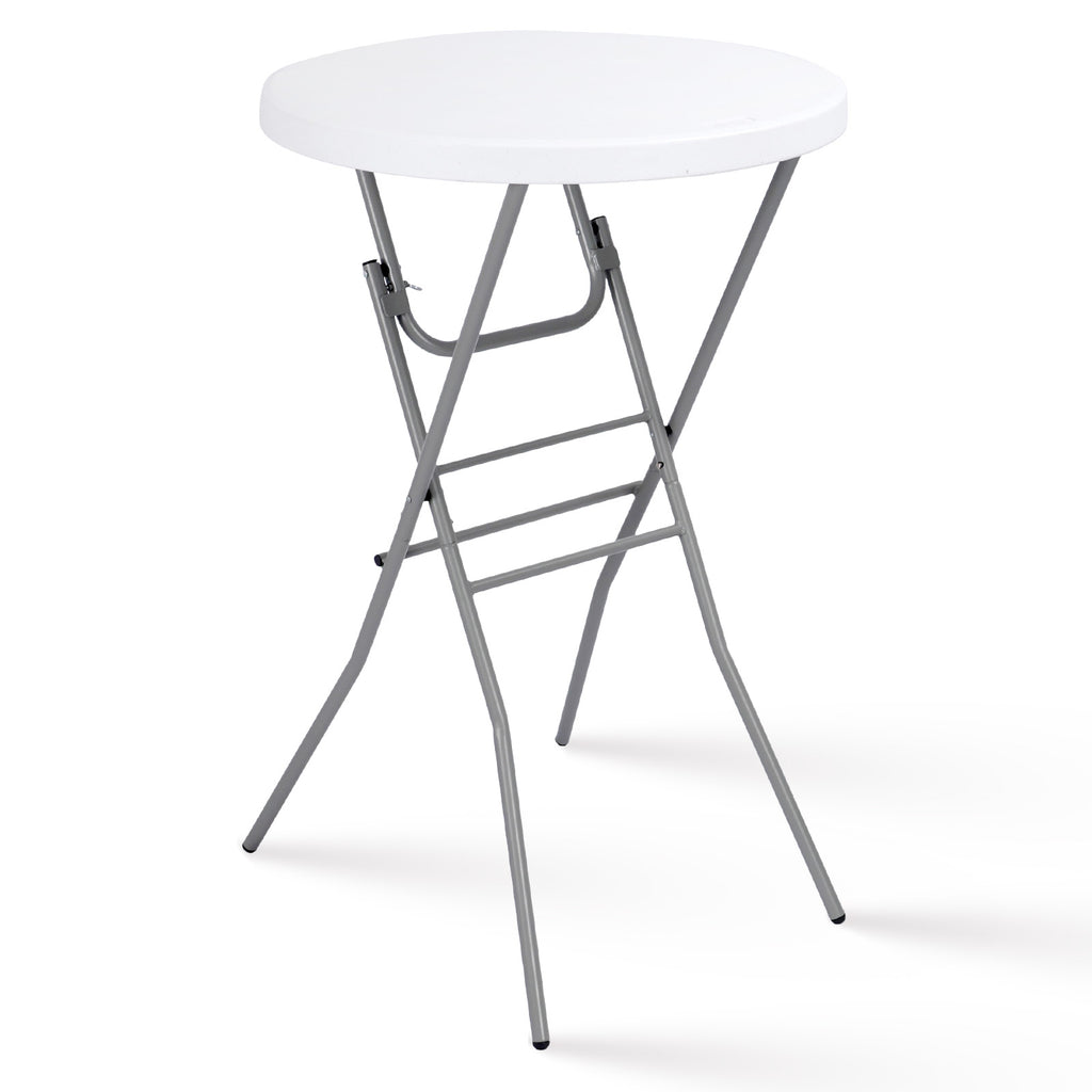 28" Round Folding Cocktail Table