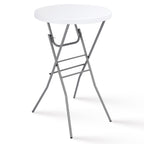 28" Round Folding Cocktail Table