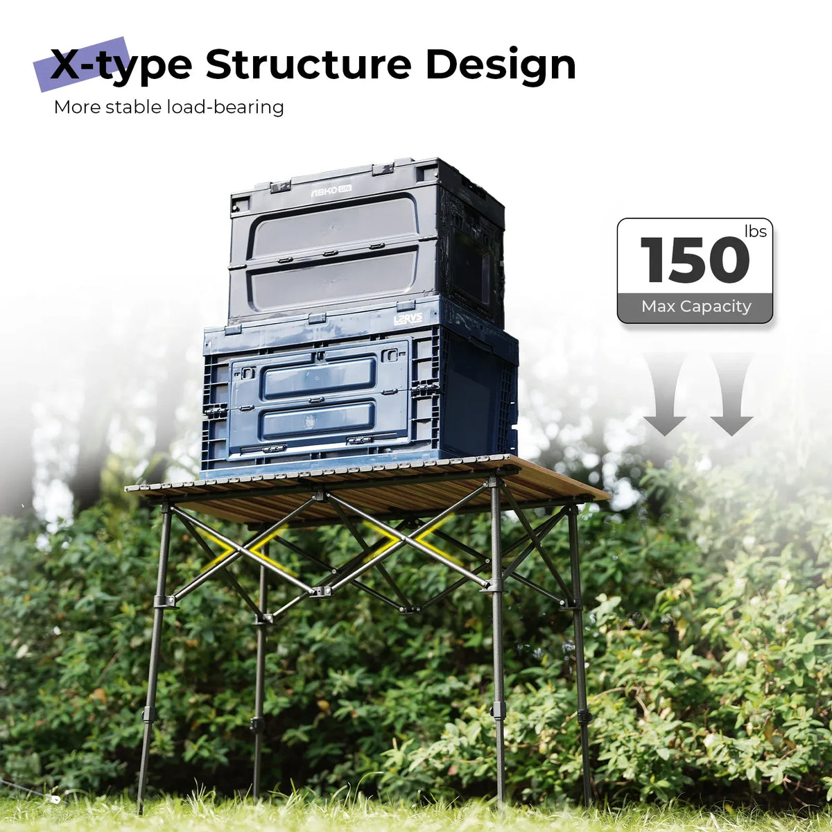 36.8" Folding Camping Table