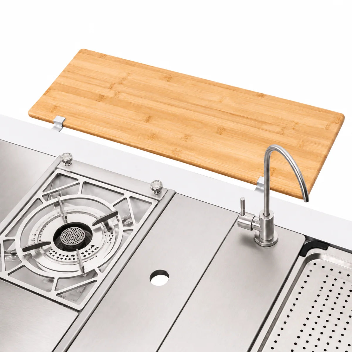 IGT Bamboo Side Extension Table