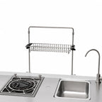 IGT 0.5 Unit Stainless Steel Drain Basket