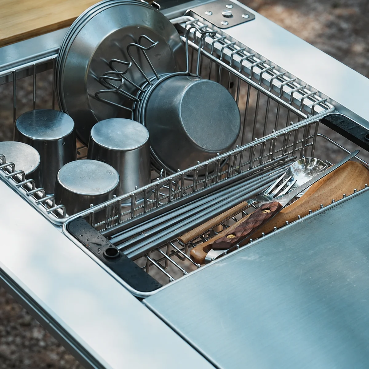 IGT 1 Unit Stainless Steel Drain Basket