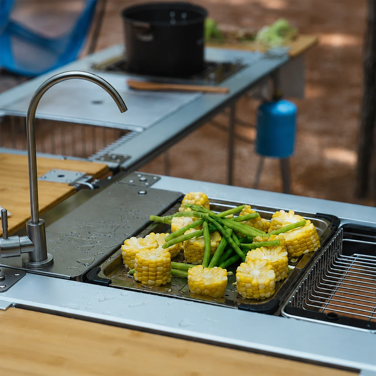 IGT 1 Unit Stainless Steel Sink Cover