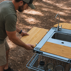IGT Bamboo Side Extension Table