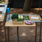 IGT Bamboo Side Extension Table