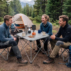 25.3" Portable Square Camping Table