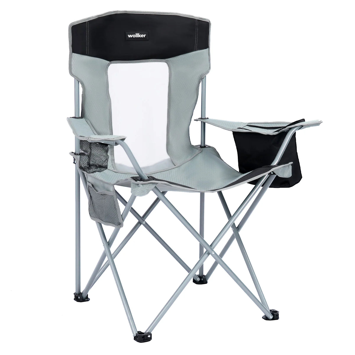 Wollker Folding Camping Chair with Cooler Bag
